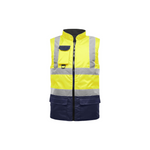 Load image into Gallery viewer, LUXE DIVA Hi Vis Safety Workwear Collection: Polo Shirts, Sleeveless Vests, Fleece Sweatshirts, Reversible Gilets, and Waistcoats (S-XXL)