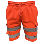 Load image into Gallery viewer, LUXE DIVA High Visibility Reflective Sweatshirt & Hoodie Combo - Safety Work Wear with Long Sleeves, Round Neck, & 3 Zipped Pockets - S to 5XL