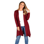 Load image into Gallery viewer, New Womens Ladies Long Sleeve Maxi Boyfriend Cardigan Open Floaty 8-22