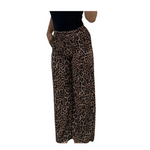 Load image into Gallery viewer, LUXE DIVA Ladies Leopard Animal Print High Waist Bottoms Pants