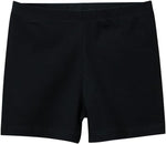 Load image into Gallery viewer, LUXE DIVA Girls Dance Modesty Shorts 100% Cotton Breathable and Safety Dress Short Kids Stretchy Dancing Bike Pants Cycling Shorts for Girls Size 4-16 Years Black