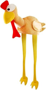 Load image into Gallery viewer, Adult Turkey Gobbler Hat with Long Legs Novelty Plush Christmas Santa Hat Costume Fancy Dress Party