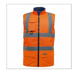 Load image into Gallery viewer, LUXE DIVA Hi Vis Safety Workwear Collection: Polo Shirts, Sleeveless Vests, Fleece Sweatshirts, Reversible Gilets, and Waistcoats (S-XXL)