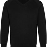 Load image into Gallery viewer, LUXE DIVA Girls Jumper Pullover V Neck School Uniform Kids Long Sleeve Sweater