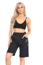 Load image into Gallery viewer, Women's Stretchy Summer Cotton Elasticated Cherry Berry Shorts Pant