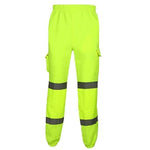 Load image into Gallery viewer, LUXE DIVA Mens Hi Vis Two Tone Jogging Bottoms Combat Trousers Workwear Joggers