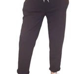 Load image into Gallery viewer, LUXEDIVA  Women’s Ladies Denim Joggers Star Printed Sweatpants Floral Ribbed Waistband Trousers Ladies Casual Summer Drawstring Italian Gym Running Pants Plus Size 8-22