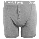Load image into Gallery viewer, LUXE DIVA New Men's 3 Pairs 'Classic Sport' Comfort Button Fly Cotton Jersey Boxer Shorts