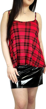 Load image into Gallery viewer, Womens Plain Sleeveless Round Scoop Neckline Stretch Slim Straps Strappy Flared Swing Camisole T-Shirt Vest Top UK Size 8-14