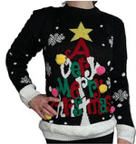Load image into Gallery viewer, Unisex 3D Merry Christmas Pom Tree Novelty Sweater Jumper For Adult