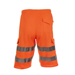 Load image into Gallery viewer, HUBIBUBI Hi Viz Combat Work Shorts High Visibility Yellow Orange Workwear S-2XL