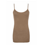 Load image into Gallery viewer, WOMENS CAMI TUNIC DRESS BODYCON LADIES MINI SUMMER STRAPPY PLAIN VEST TOP