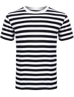 Load image into Gallery viewer, Men's Striped T-Shirt Crew Neck Short Sleeve Stripes Casual Summer Top Sizes S-2XL