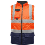 Load image into Gallery viewer, LUXE DIVA Hi Vis Safety Workwear Collection: Polo Shirts, Sleeveless Vests, Fleece Sweatshirts, Reversible Gilets, and Waistcoats (S-XXL)