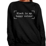 Load image into Gallery viewer, Luxe DIVA Women ladies Long Sleeve Fleece Sorry I ma Late i don't want to come Sweatshirt Top