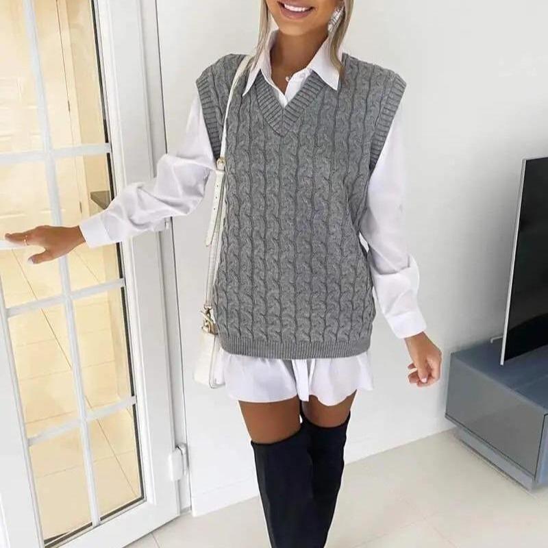 LUXEDIVA Ladies New Striped SHORT Sleeve Crew Neck Knitted Cardigan Jumpers S-XL