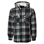 Load image into Gallery viewer, LUXE DIVA MENS PADDED SHIRT FUR LINED LUMBERJACK FLANNEL WORK JACKET WARM THICK CASUAL TOP