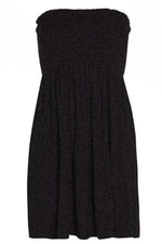 Load image into Gallery viewer, New Womens Ladies Sheering Top Strapless Bandeau Dress Top Jersey Ladies Plus Size Boobtube Top Dress UK 8-14