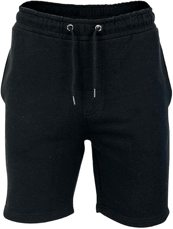LUXE DIVA Men's Fleece Sweat Shorts Drawstring Pockets