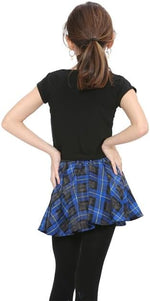 Load image into Gallery viewer, Girls Circular Kids Tartan Skirt Check Bow Detail Dance Mini Skirts 5-10 Years
