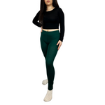 Load image into Gallery viewer, LUXE DIVA New Rainbow Colour Plain Leggings Jegging for Women Ladies & Girls, Soft Elastic Workout Gym Yoga Beach Running Stretchy Pants Leggings, UK Size 8 to 14