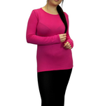 Load image into Gallery viewer, Ladies Long Sleeve T-Shirt Top