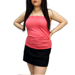 Load image into Gallery viewer, Womens Plain Strapless Sleeveless Ruched Boob Tube Vest Top Ladies Bandeau Top - Sizes 16-26