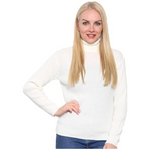 Load image into Gallery viewer, LUXE DIVA LADIES KNITTED POLO NECK JUMPER REMEL LABEL ( merry gold ) SUPER STRECH FINE KNIT POLO NECK