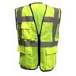 Load image into Gallery viewer, LUXE DIVA Hi Vis Safety Workwear Collection: Polo Shirts, Sleeveless Vests, Fleece Sweatshirts, Reversible Gilets, and Waistcoats (S-XXL)