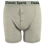 Load image into Gallery viewer, LUXE DIVA Top Classic Sports Men's Boxers Shorts Underwear Trunks Button Fly Cotton S-2XL