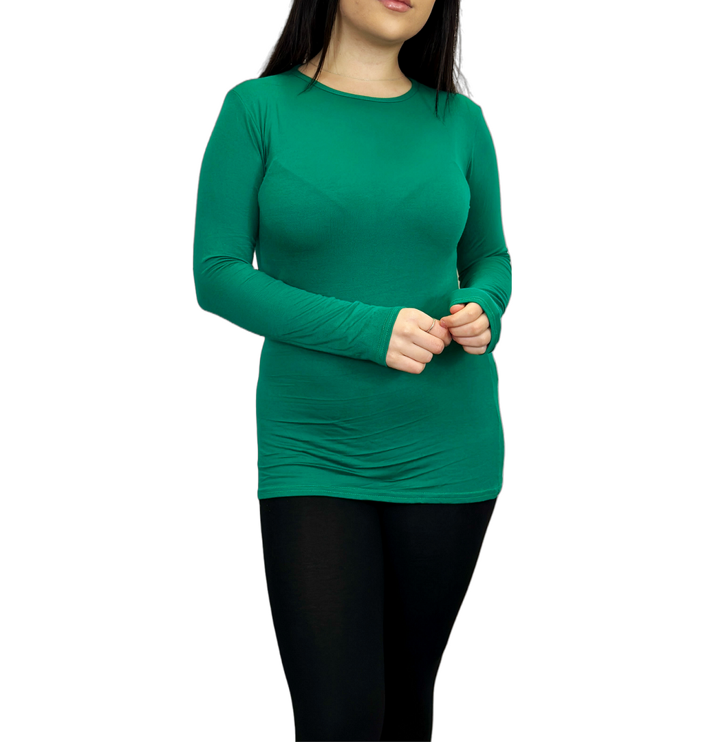 Ladies Long Sleeve T-Shirt Top