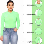 Load image into Gallery viewer, LUXE DIVA Bodysuit for Women Mock Turtle Neck Long Sleeve Tops Slim Fit Basic Stretch Soft Bodysuit Jumpsuit