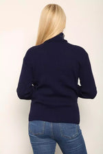 Load image into Gallery viewer, LUXE DIVA LADIES KNITTED POLO NECK JUMPER REMEL LABEL ( merry gold ) SUPER STRECH FINE KNIT POLO NECK