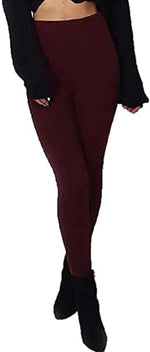 Load image into Gallery viewer, Womens Knitted Tartan Leggings Ladies Soft Warm Wool Christmas Retro Legging