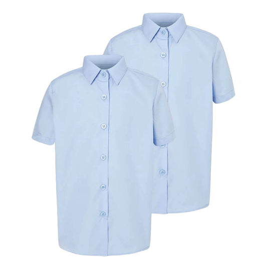 Girls School Blouse Ð Short Sleeve Polycotton Shirt