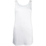 Load image into Gallery viewer, Womens Scoop Neck Sleeveless Ladies Long Stretch Plain Vest Strappy T-Shirt Top