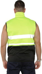 Load image into Gallery viewer, Hi Viz High Visibility Body Warmer Workwear Safety Wear Sleeveless Waistcoat