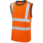 Load image into Gallery viewer, HUBIBUBI Mens Hi Viz Body Warmer High Visibility Gilet Jacket | Hi Viz Fleece Lined Waterproof Workwear Security Safety Wear Reflective Tape Gilet Waistcoat Phone & ID Pockets Vest Top S-3XL