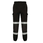 Load image into Gallery viewer, LUXE DIVA Mens Hi Vis Two Tone Jogging Bottoms Combat Trousers Workwear Joggers