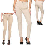 Load image into Gallery viewer, LUXE DIVA Women’s High-Waisted Skinny Jeggings – Stretchable Plain Black Denim Leggings with Pockets, Slim Fit Jeans Pants for Ladies & Girls, Size 8-22