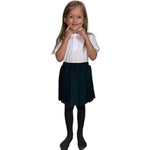 Load image into Gallery viewer, LUXE DIVA Girls Summer Formal Dress Bottom Full Elastic Box Pleat Skirt School Uniform Girl Back to School Box Pleated Round Waist Skirt
