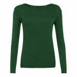 Load image into Gallery viewer, LUXE DIVA New Ladies Long Sleeve Round Neck T-Shirt Top Size 8-26
