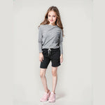 Load image into Gallery viewer, LUXE DIVA Unisex Kids Boy Girls Plain Fleece Shorts PE School Jogging Sports Casual Wear 2-13 Years