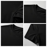 Load image into Gallery viewer, LUXE DIVA Kids Short Sleeve School Crew Neck T-Shirt in Soft Cotton. Ages 3–16 Black or White. Comfy, Stylish, Perfect for School Wear