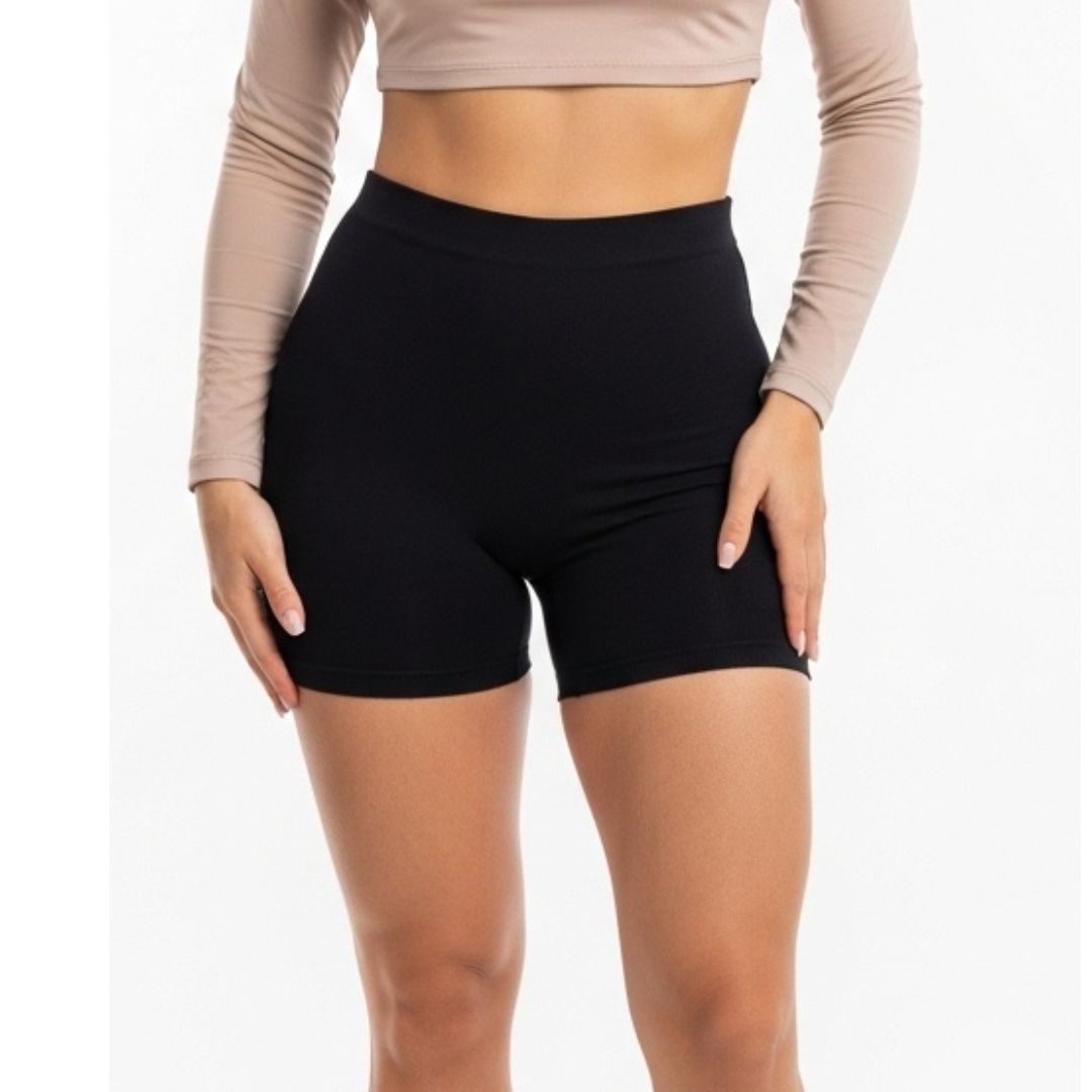 LUXE DIVA Women's Stretchy Mini Shorts – Chic Hot Pants for Club