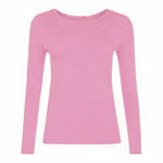Load image into Gallery viewer, LUXE DIVA New Ladies Long Sleeve Round Neck T-Shirt Top Size 8-26