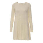 Load image into Gallery viewer, LUXE DIVA WOMEN LADIES LONG SLEEVE SWING DRESS FLARED A LINE SKATER DRESS TOP SIZE 8-26