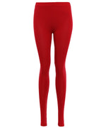 Load image into Gallery viewer, Childrens Plain Full Length Jersey Leggings Girls Stretchy Thick Material Pants