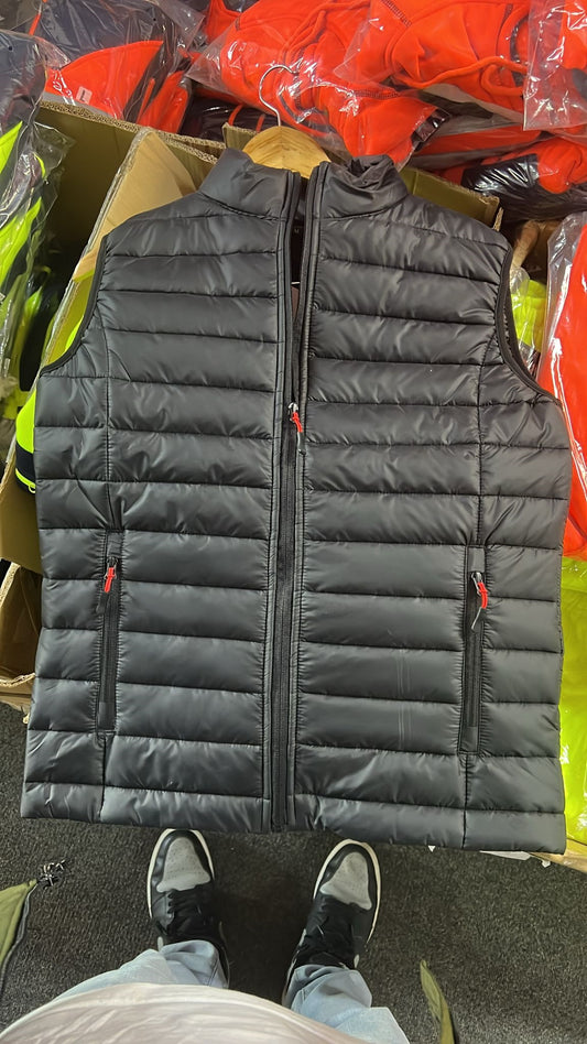 LUXEDIVA Mens Sleeveless Body Warmer Gilet Jacket Top