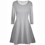 Load image into Gallery viewer, LUXE DIVA Girls Long Sleeve Dress - Flared Franki A-Line Skater Swing Style, Casual & Stylish Top for Kids 5-13 Years, School, Parties & Everyday